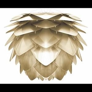 Vita Silvia shade mini in brushed brass